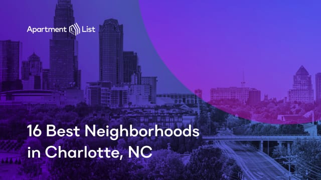 Charlotte, NC skyline at night