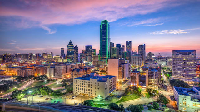 Downtown Dallas Skyline