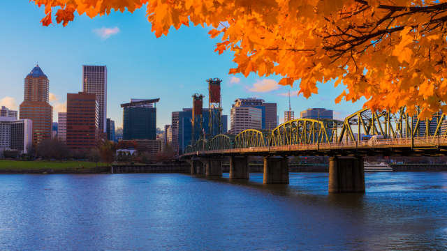 Downtown Portland Skyline