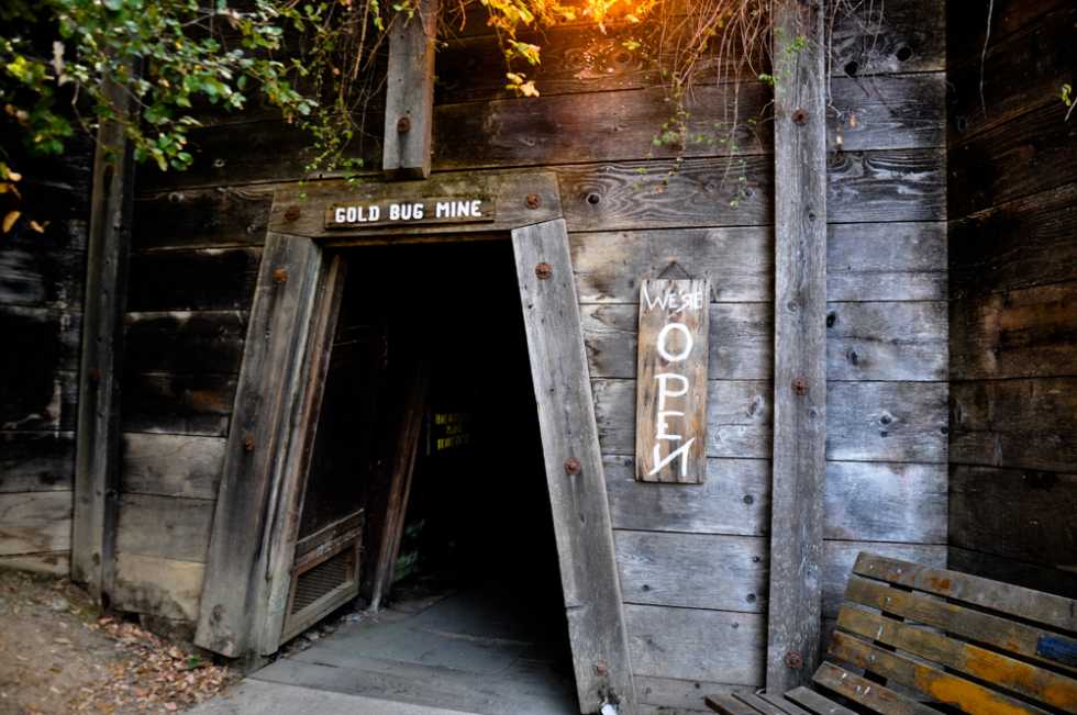 Entrance to Gold Bug Mine in Sacramento
