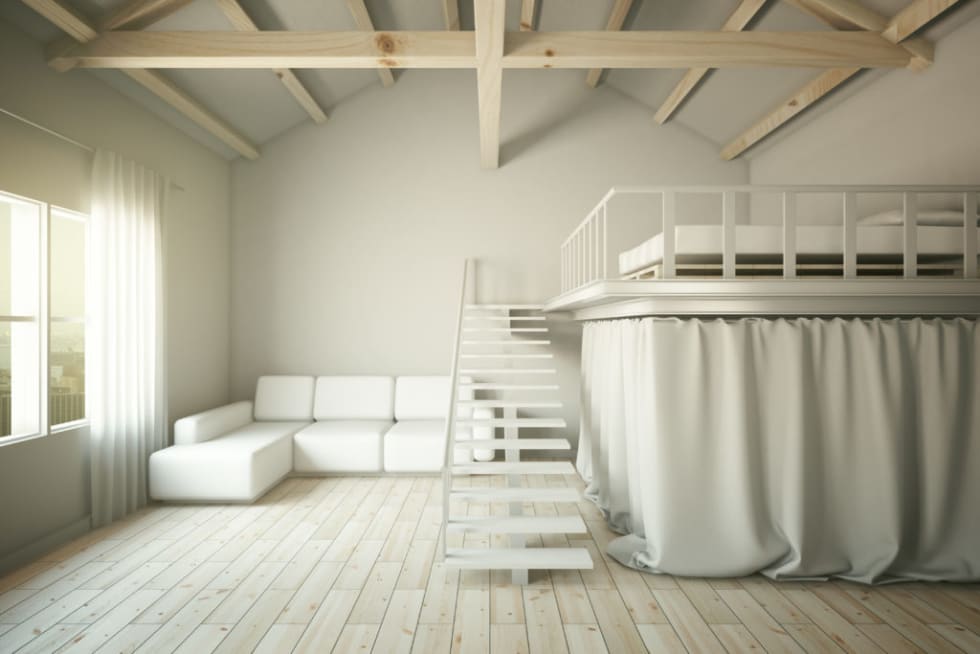 DIY loft bed