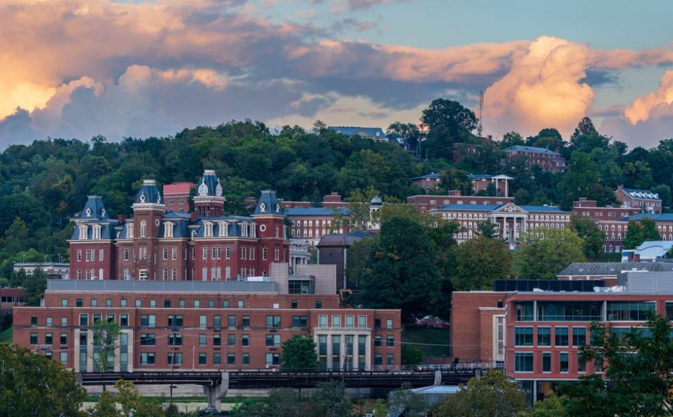 Morgantown, one of the largest cities in West Virginia