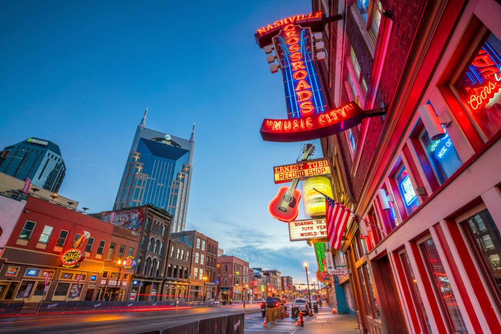 Downtown Nashville