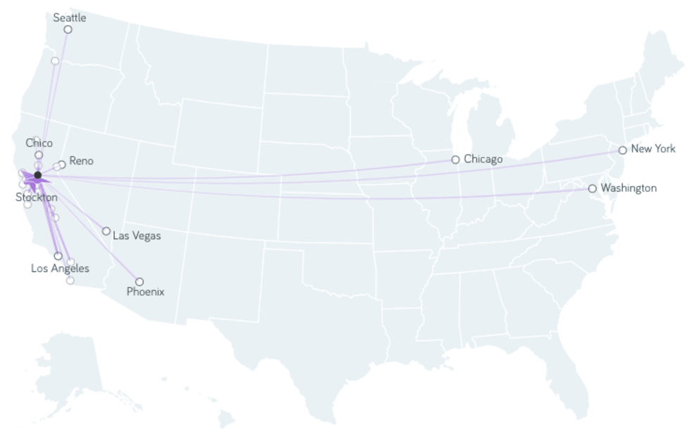 sacramento inbound