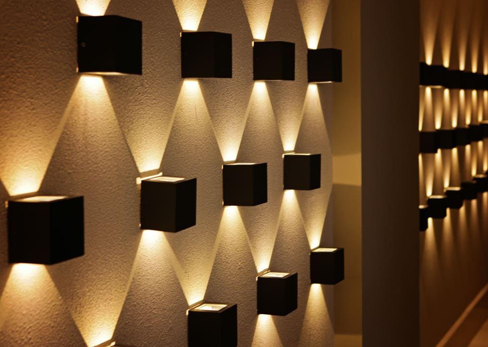 wall lights in apartment