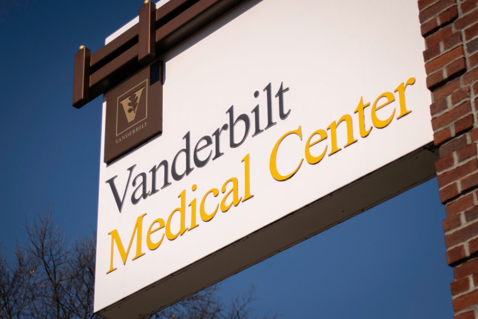 Vanderbilt University Medical Center sign