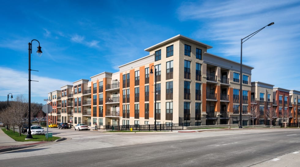 Ninety7Fifty on the Park apartment complex in Orland Park, Illinois