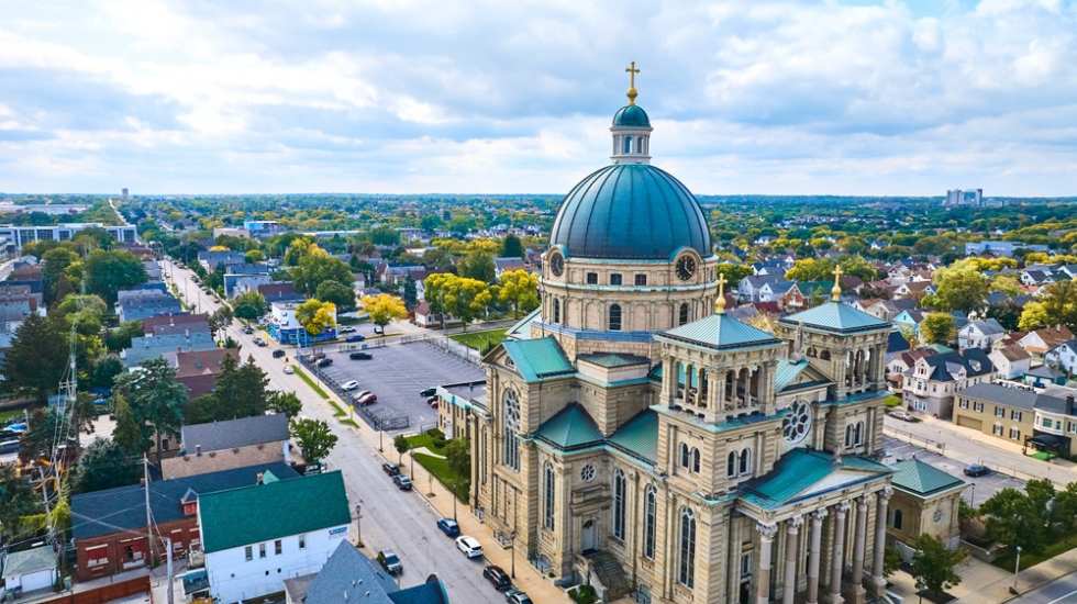 Milwaukee, one of the largest cities in Wisconsin