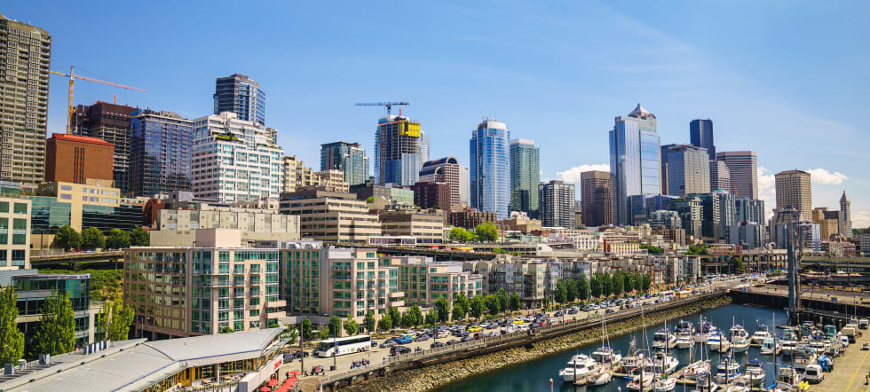 Down Town Seattle Washington USA