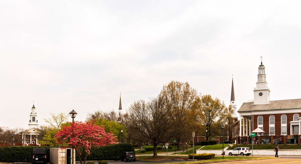 Church Circle, in Kingsport tennessee, best places to live in tennessee