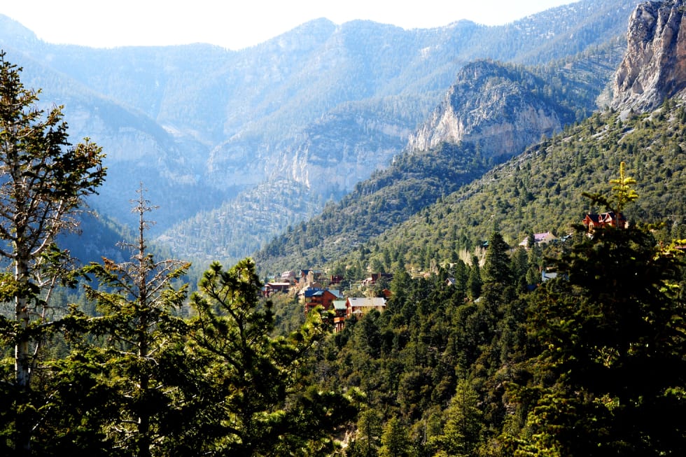 Mount Charleston cities near las vegas