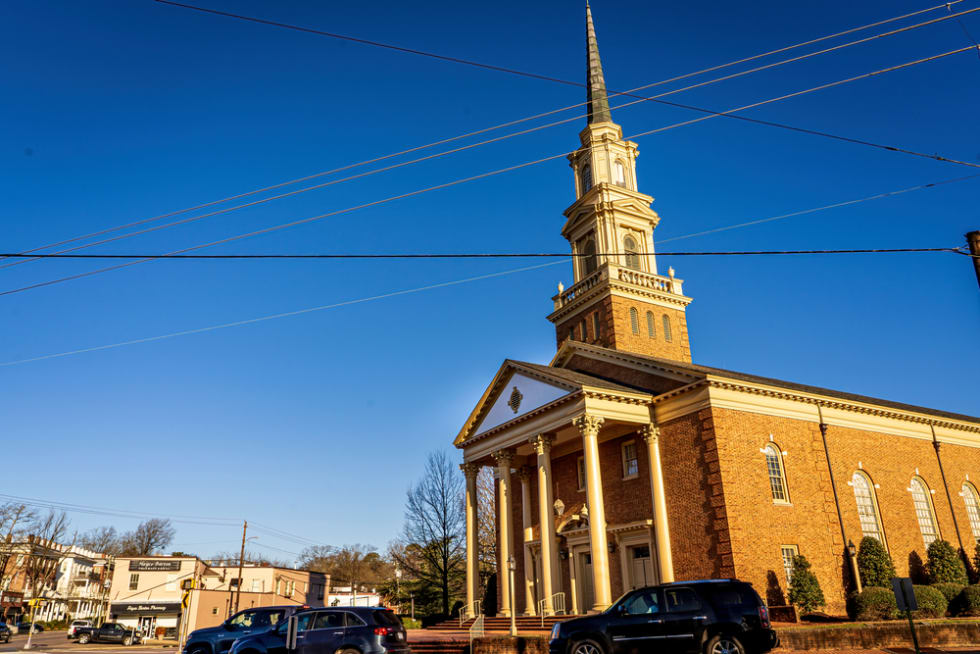 The Hayes-Barton or Five Points Neighborhood in Raleigh.