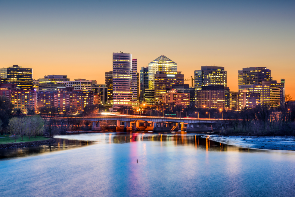 Arlington, Virginia cities near DC