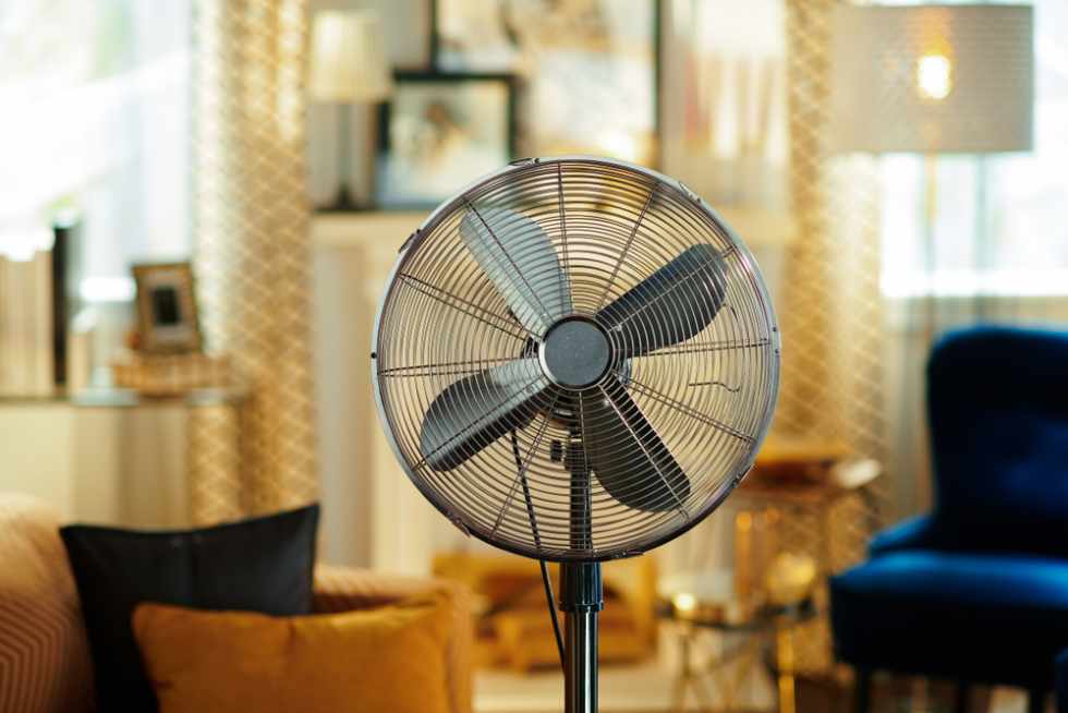 Using fans for air circulation