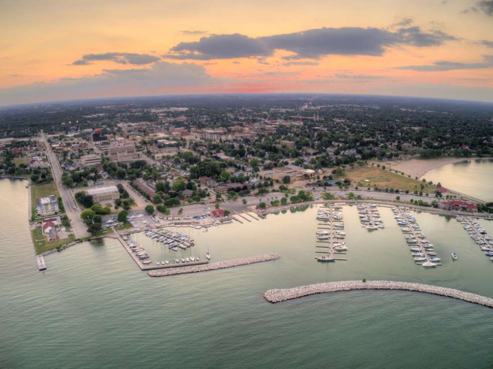 Sheboygan, one of the largest cities in Wisconsin