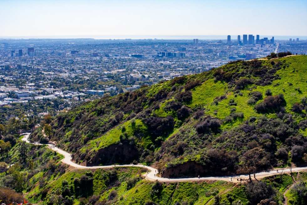 Griffith Park with Los Angeles