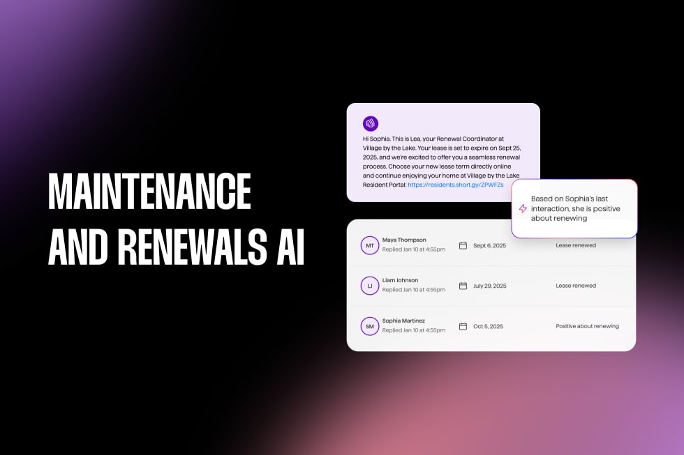 Maintenance AI and Renewals AI for Operational Efficiency