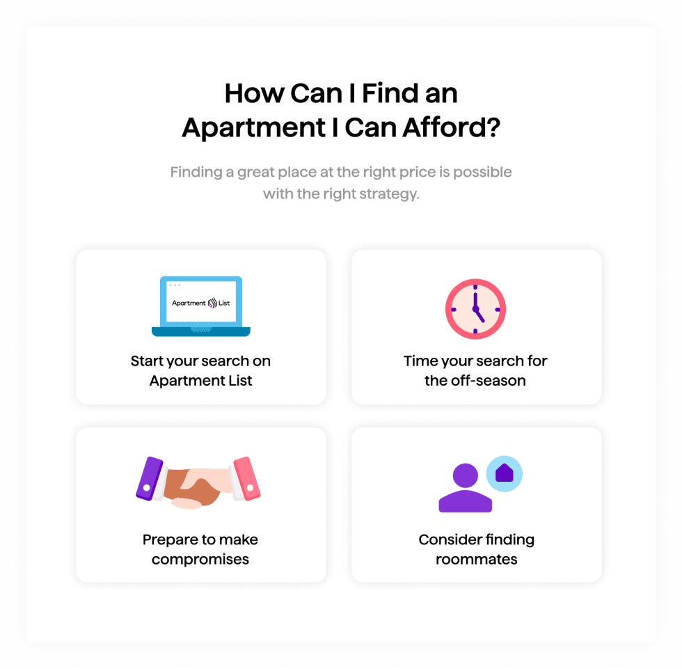 How Can I Find an Apartment I Can Afford