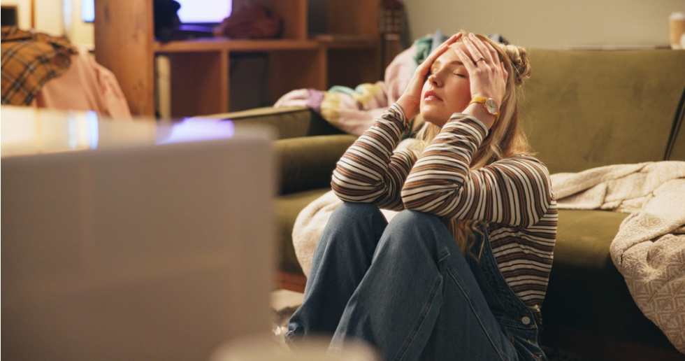 Stress from living at parents' house