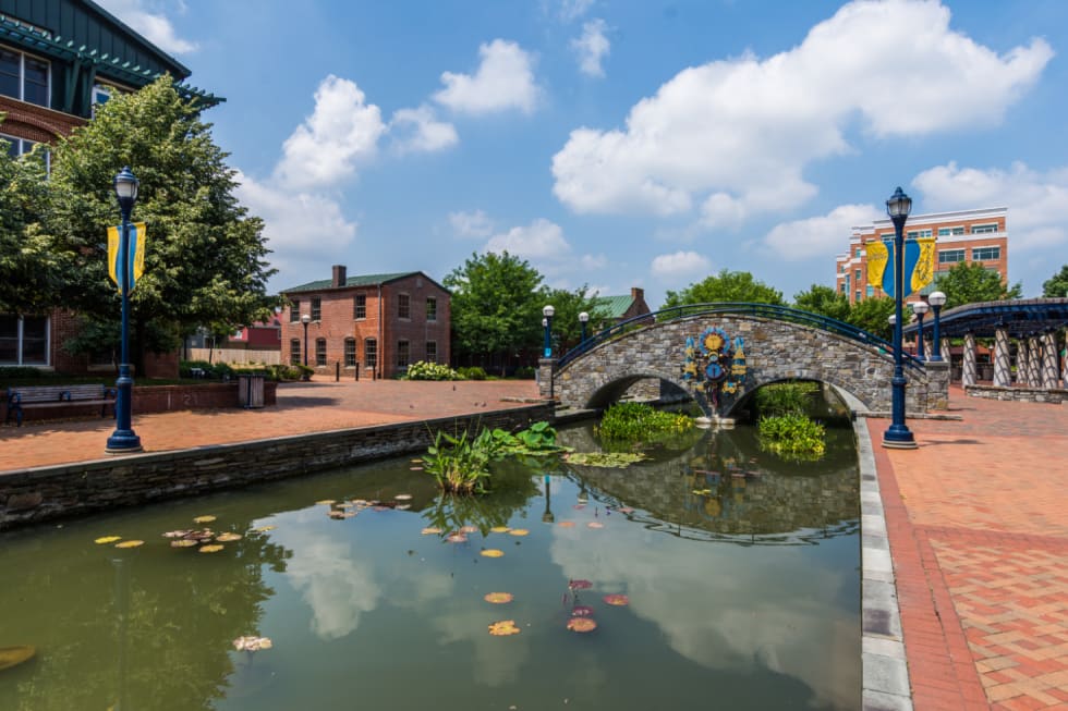 Frederick, Maryland cities near DC