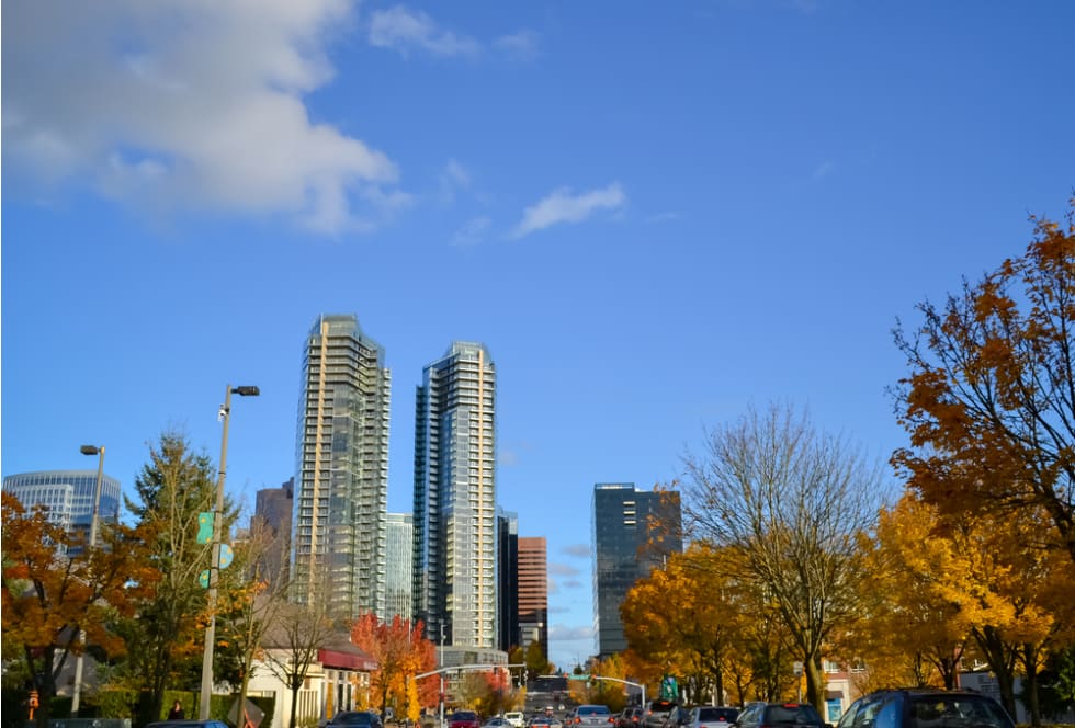 best places in Washington Redmond skyline