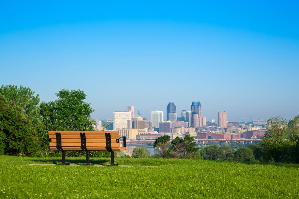 Skyline of St. Paul, Minnesota