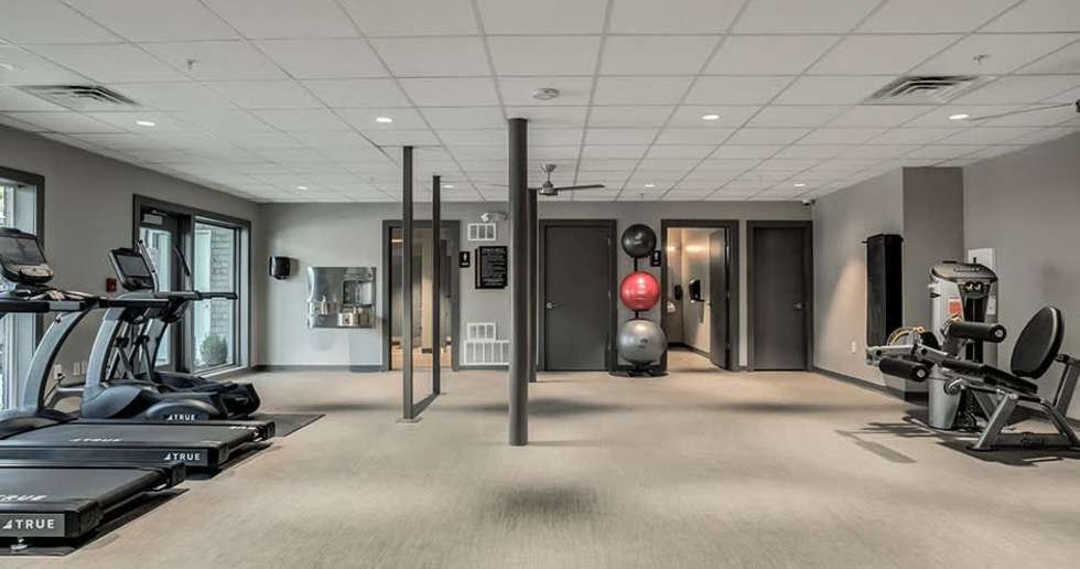Workout Room at the Reserve at 77 - Lenexa, KS apartments for rent