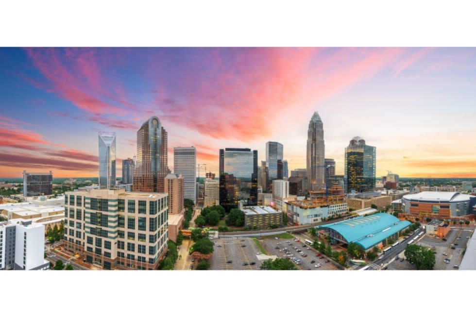 Major Cities in North Carolina - 1