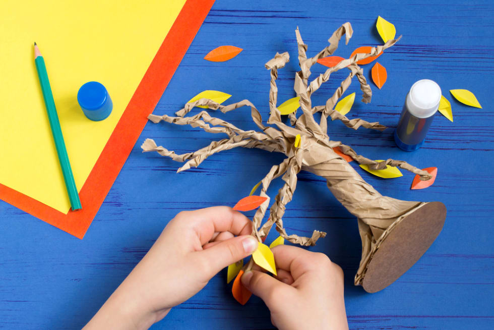 DIY thanksgiving tree