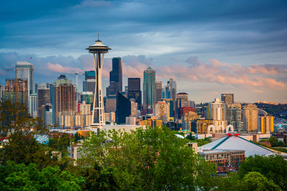 Seattle Skyline from Queen Anne