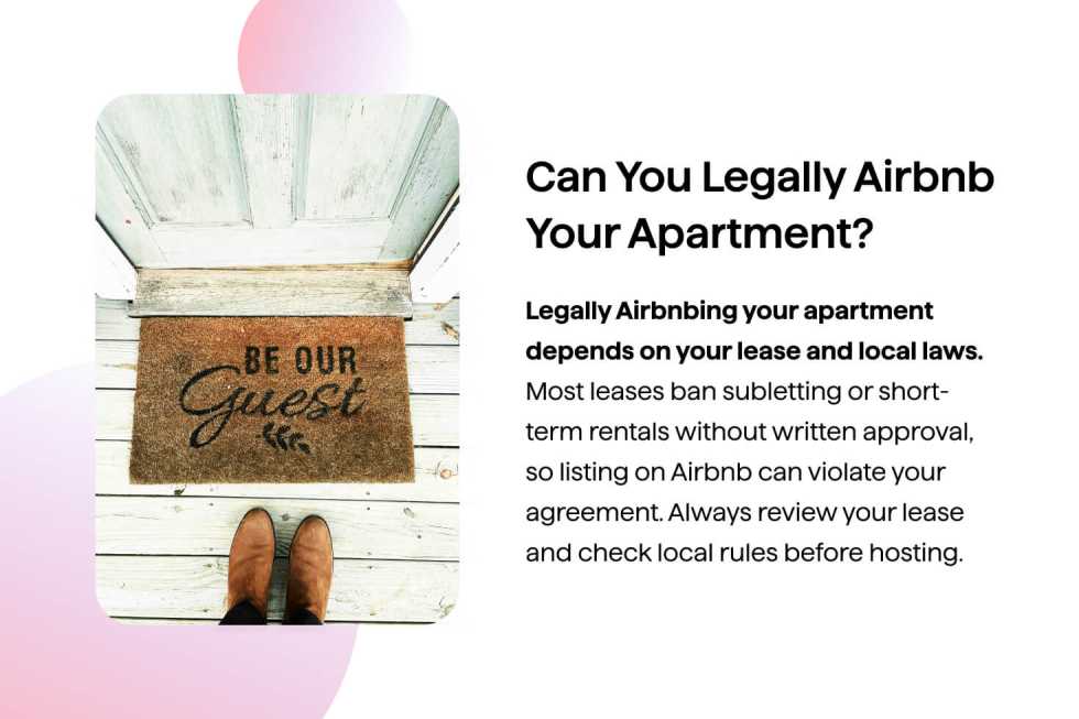 Can You Legally Airbnb Your Apartment