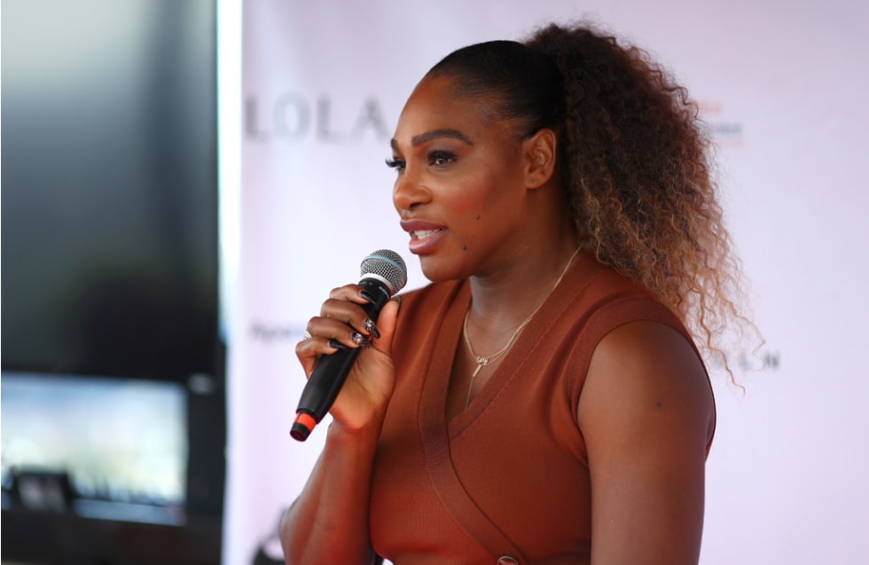Serena Williams speaking