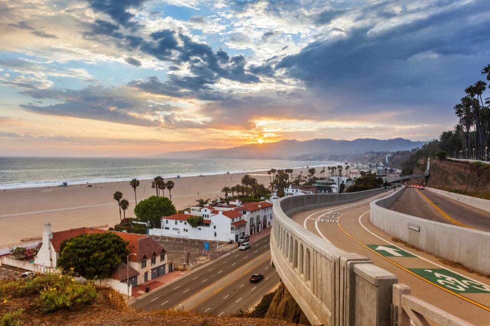 Santa Monica cities near Los Angeles