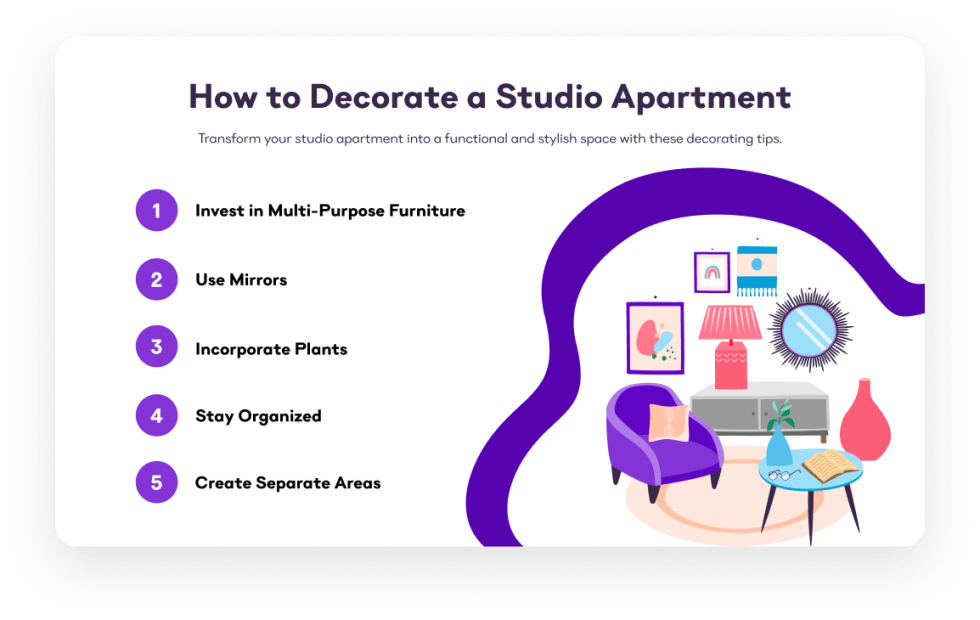 How to Decorate a Studio Apartment