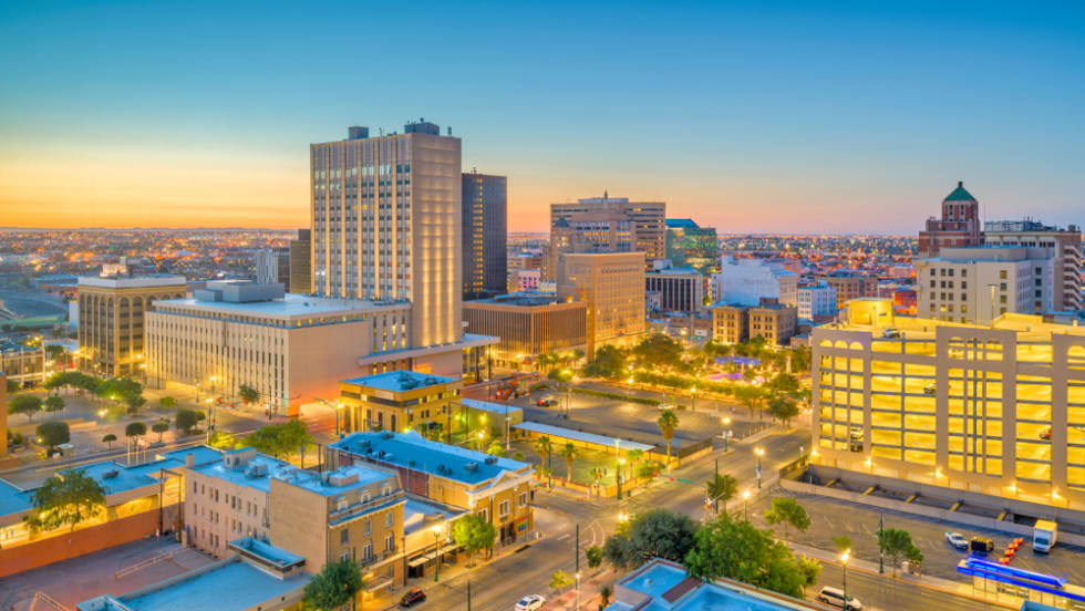 Downtown El Paso Skyline