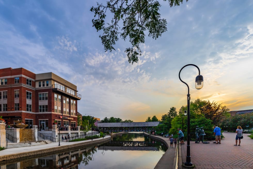 Downtown Naperville Riverwalk
