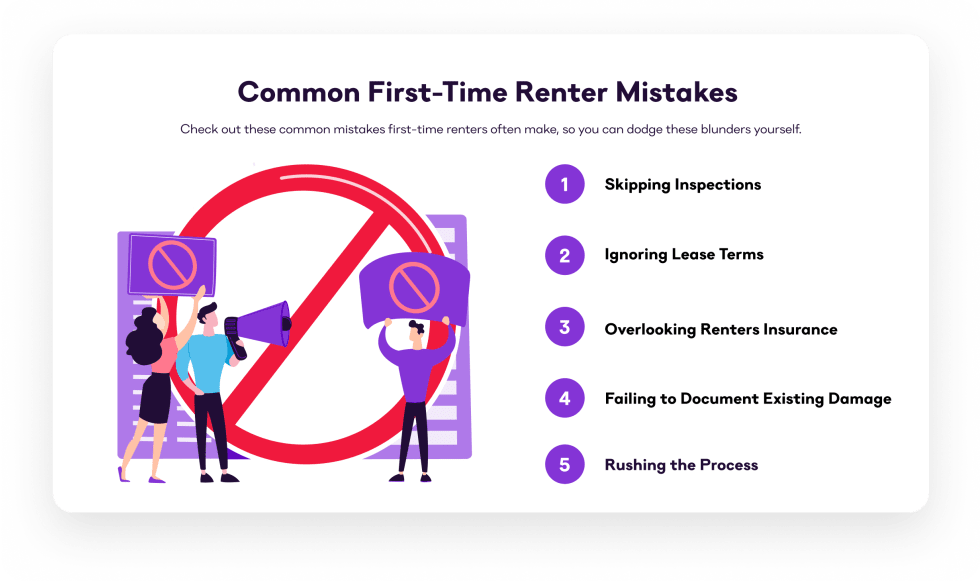 Common First-Time Renter Mistakes