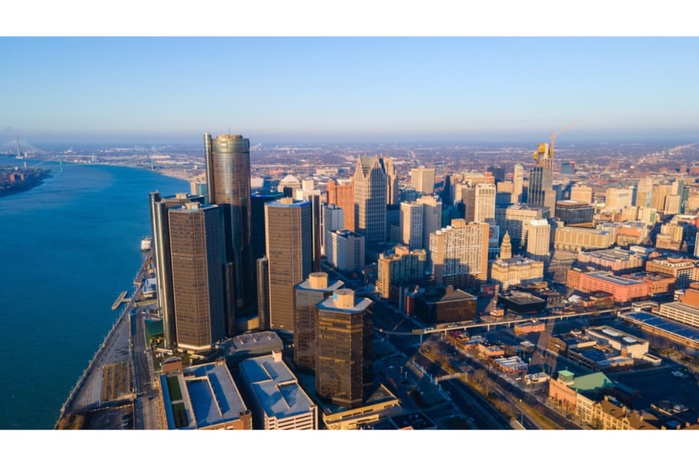 Major Cities in Michigan - 1