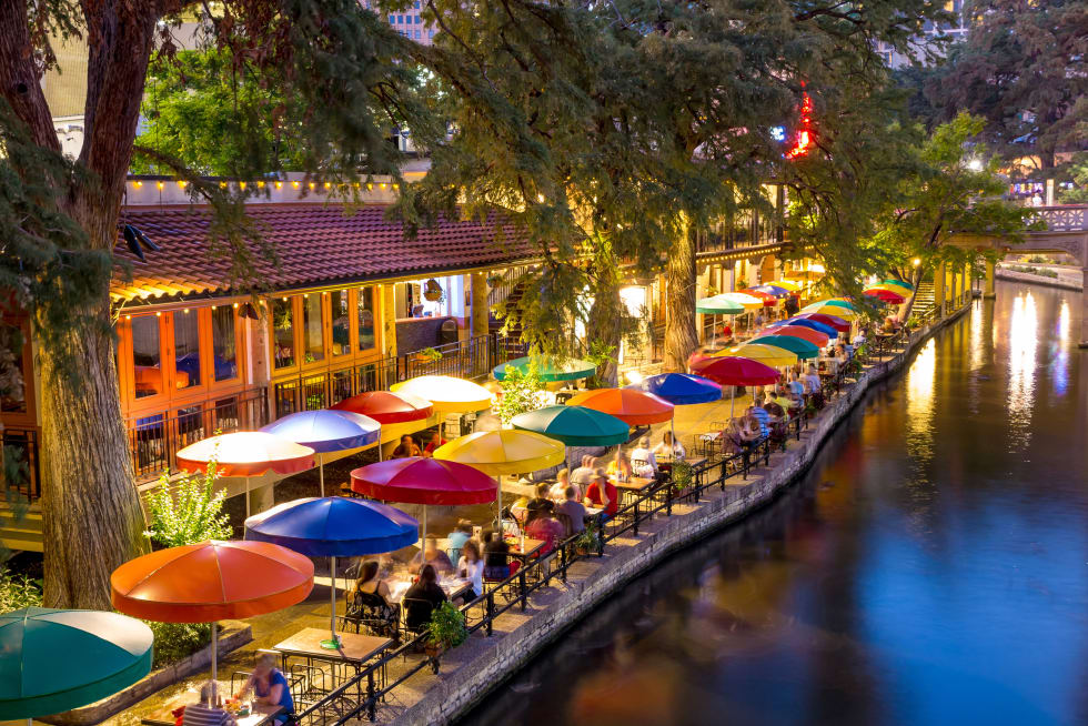 River Walk in San Antonio, Texas - cost of living in Texas