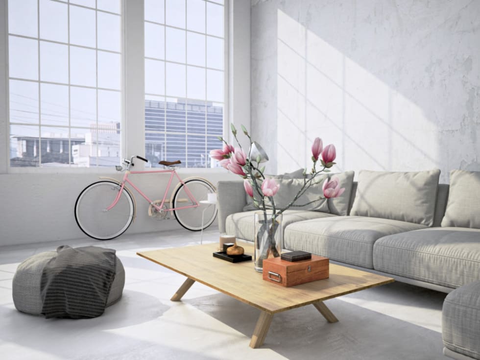 Natural light and open windows