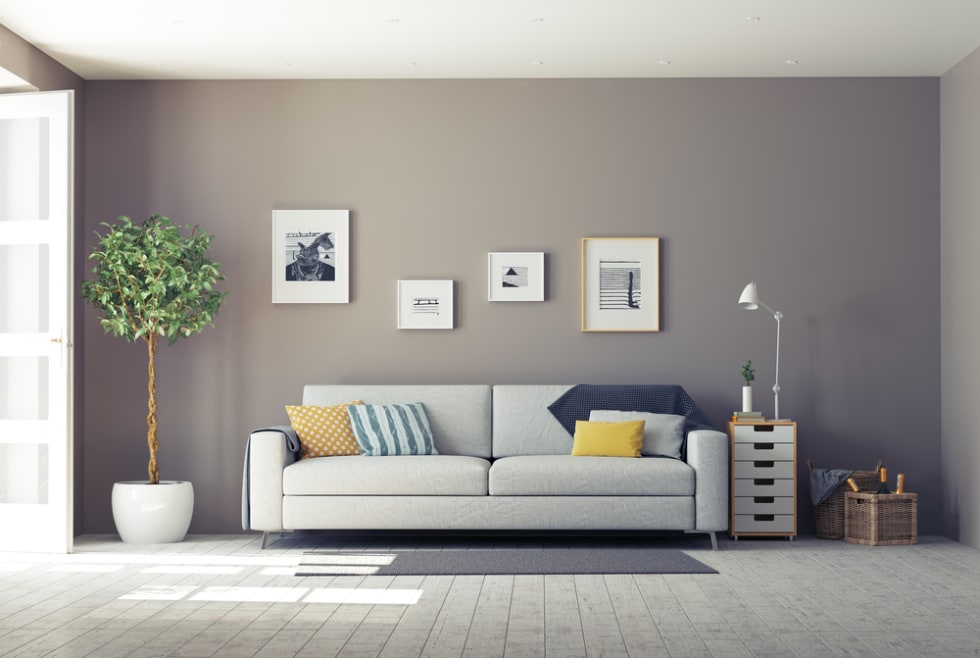 minimalist living room