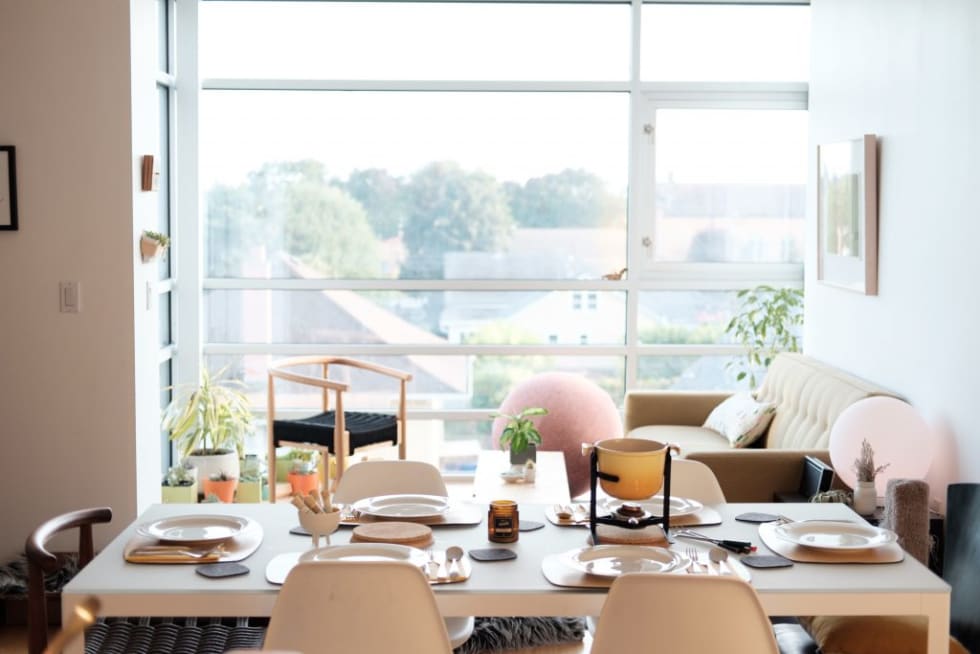 Floor to ceiling windows