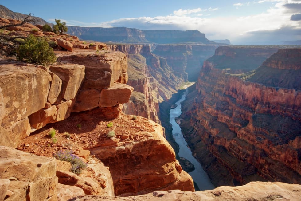 Toroweap Overlook at the Grand Canyon 