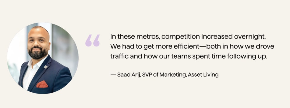 Saad Arij - Asset Living Case Study | Apartment List 