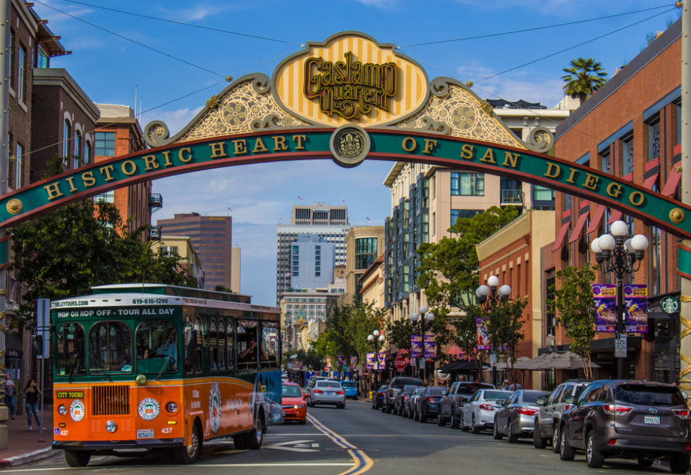 Downtown San Diego, Gaslamp Quarter