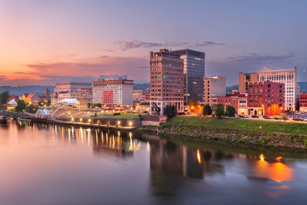 Charleston, one of the largest cities in West Virginia