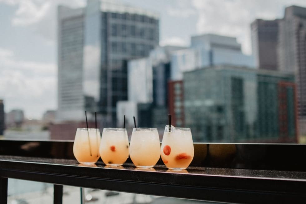 rooftop drinks