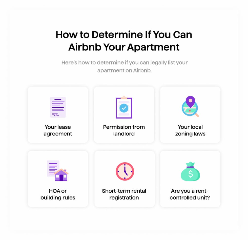 How to Determine If You Can Airbnb Your Apartment
