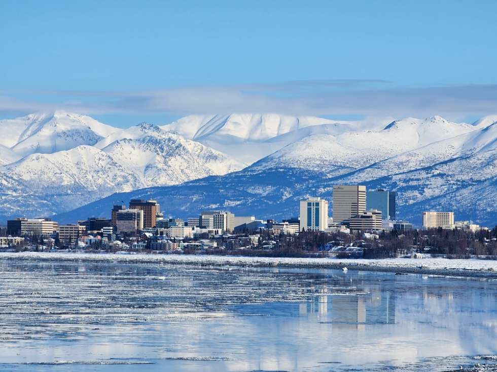 Anchorage, one of the largest cities in Alaska