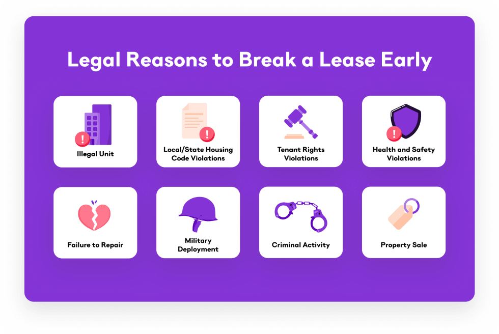 Legal Reasons to Break a Lease Early